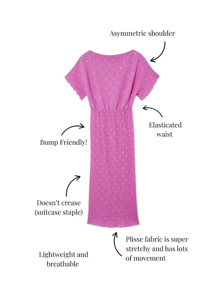 Pink, Blüten - Never Fully Dressed – Tilly – Kleid - Bild 6 von 6 Pink, Blüten - Never Fully Dressed – Tilly – Kleid - Bild 6 von 6