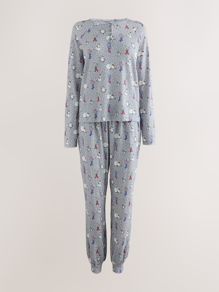 طقم بيجامة من قطعتين بنسيج بوينتيل من Cath Kidston - صورة 1 من 4 طقم بيجامة من قطعتين بنسيج بوينتيل من Cath Kidston - صورة 1 من 4