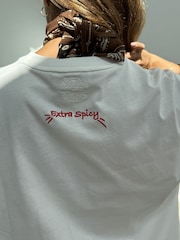 Never Fully Dressed White Spicy Marg Ingredients T-Shirt - Image 4 of 6