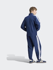 Blå - adidas 3-Stripes Vevd Joggedress - Bilde 2 av 8