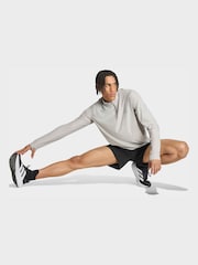 Grå - adidas Adi365 Running Iconic Half Zip Genser - Bilde 3 av 7