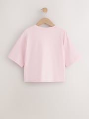 Pink Animal Sequin Heart T-Shirt (3-16yrs) - Image 2 of 4