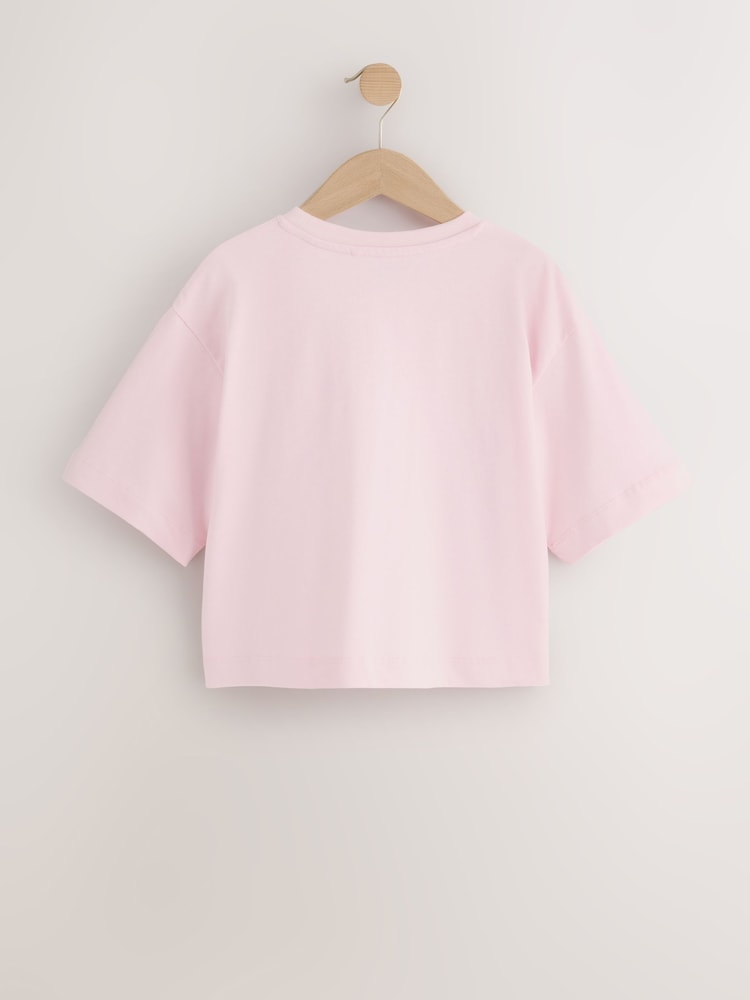 Pink Animal Sequin Heart T-Shirt (3-16yrs) - Image 2 of 4 Pink Animal Sequin Heart T-Shirt (3-16yrs) - Image 2 of 4