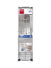 metaltex Silver Ascona 4 Tier Storage Rolling Cart - Image 4 of 4