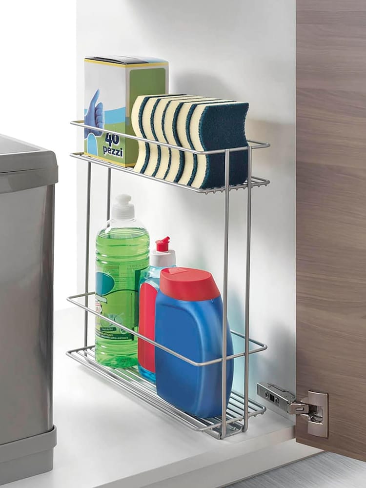 metaltex Silver In & Out Spice Rack - Image 1 of 4 metaltex Silver In & Out Spice Rack - Image 1 of 4