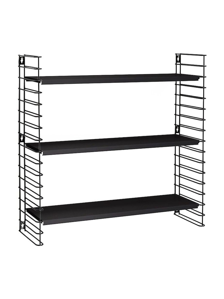 metaltex Black Libro Shelving Unit - Image 2 of 2