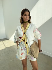 Crema claro - Never Fully Dressed Mystical Martha Cardigan - Imagen 1 de 6