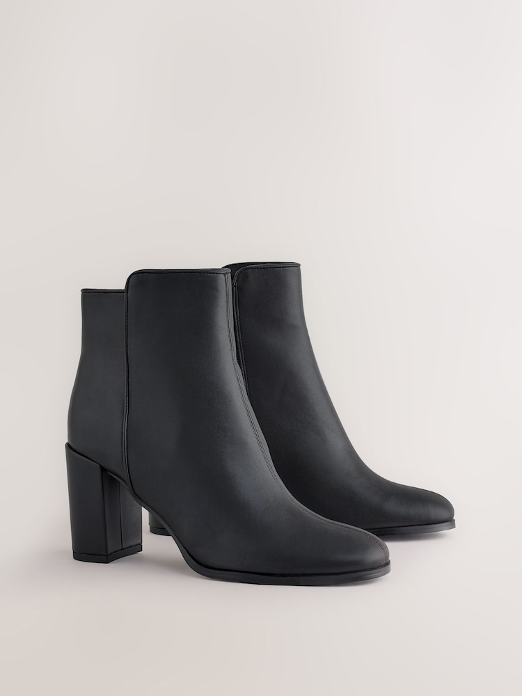 Czarny - Buty Forever Comfort® na wysokim obcasie klockowym - Obraz 2 z 5