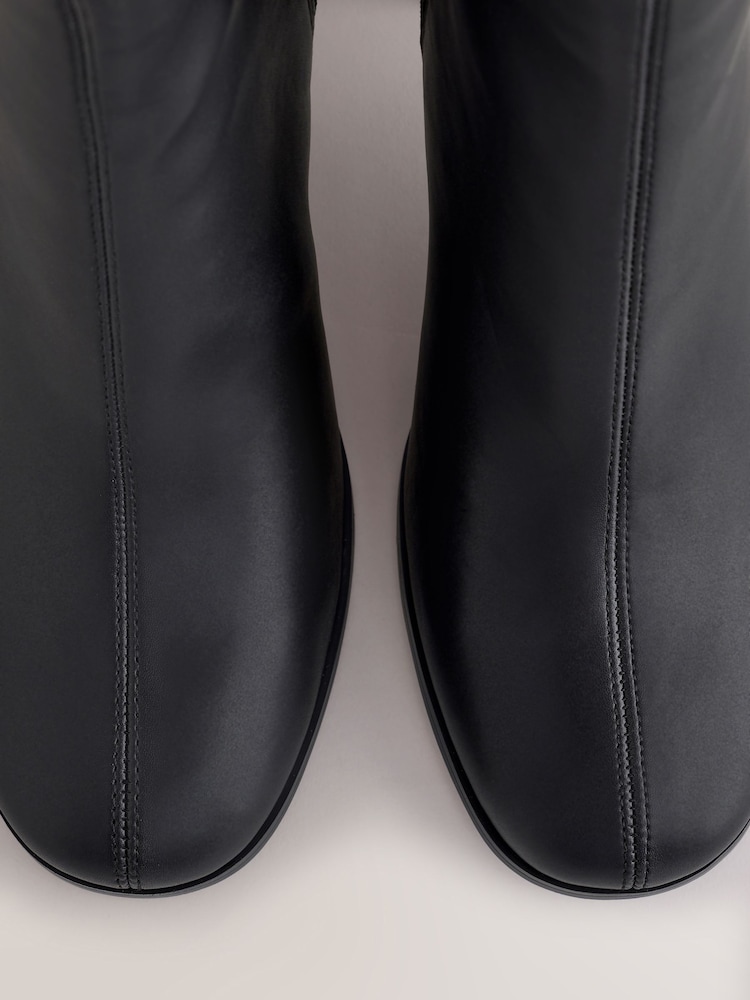Czarny - Buty Forever Comfort® na wysokim obcasie klockowym - Obraz 5 z 5