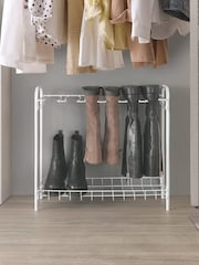 metaltex White Boot Rack 3 Pair - Image 1 of 3