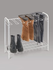 metaltex White Boot Rack 3 Pair - Image 2 of 3
