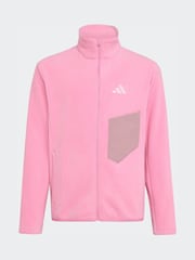 adidas Terrex Pink Zip Through Fleece - Image 1 of 5