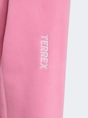 adidas Terrex Pink Zip Through Fleece - Image 4 of 5