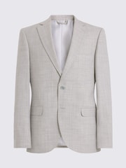MOSS Light Grey Marl Slim Fit Suit Jacket - Image 7 of 7