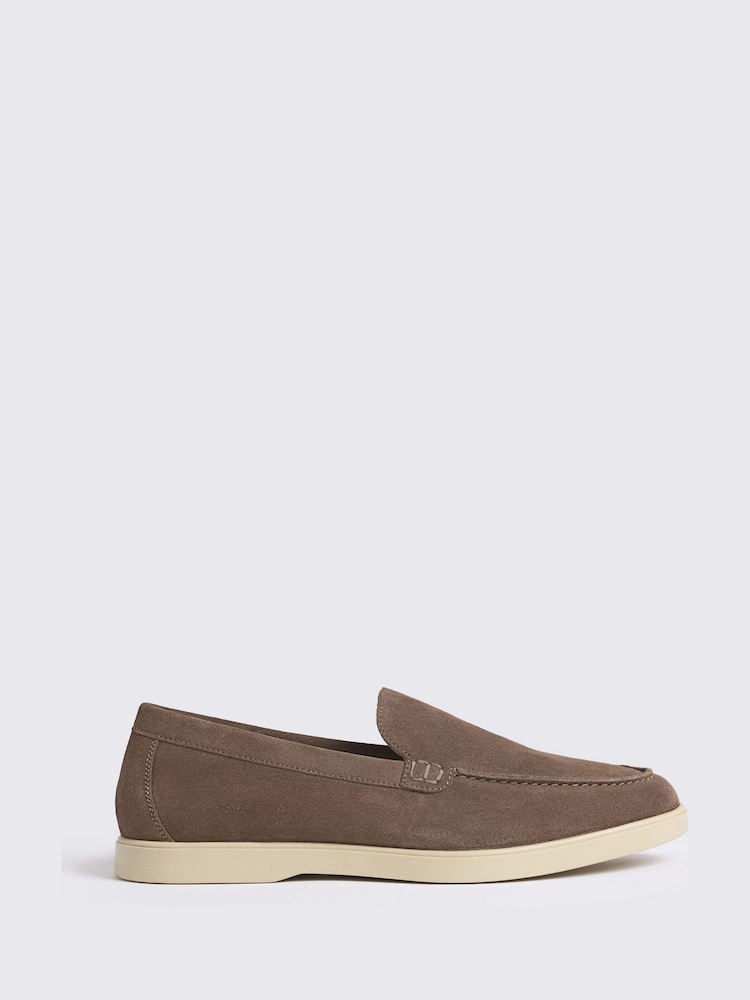 MOSS Almond Lewisham Relaxed Loafers - Image 1 of 4
