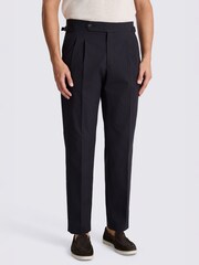 بنطلون قطني مطوي من MOSS - Image 1 of 5