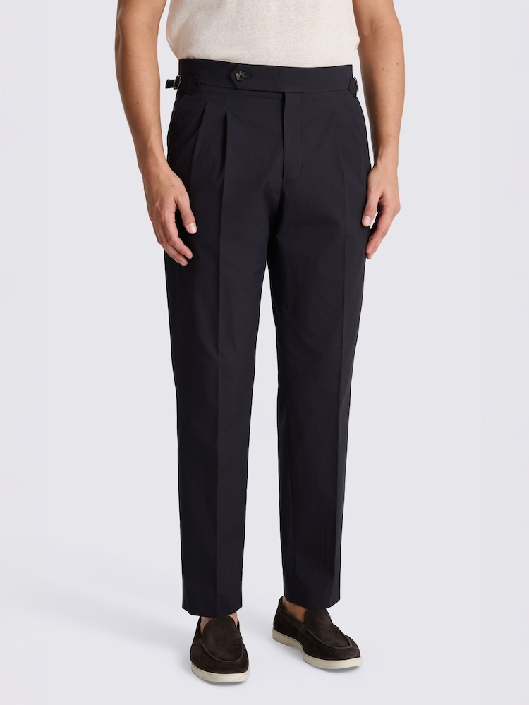 بنطلون قطني مطوي من MOSS - Image 1 of 5