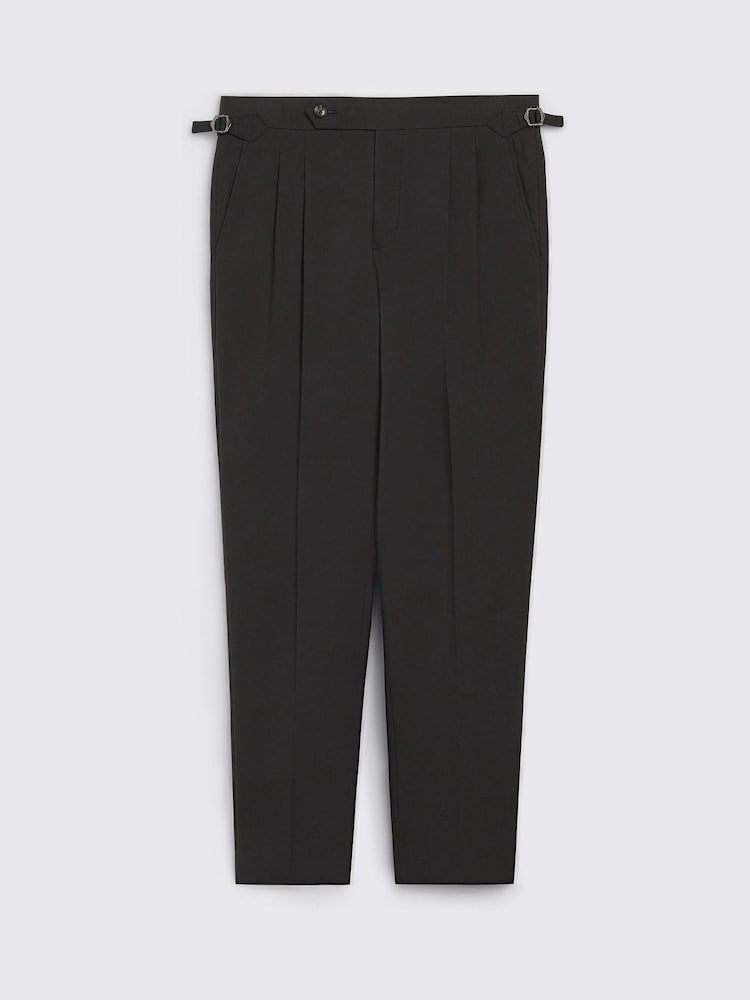 بنطلون قطني مطوي من MOSS - Image 5 of 5