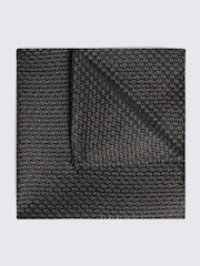 MOSS Brown Italian Grenadine Pocket Square - Image 1 of 3
