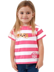 キャラクター Paw Patrol ストライプ柄 Skye Tシャツ - 画像 1 / 7