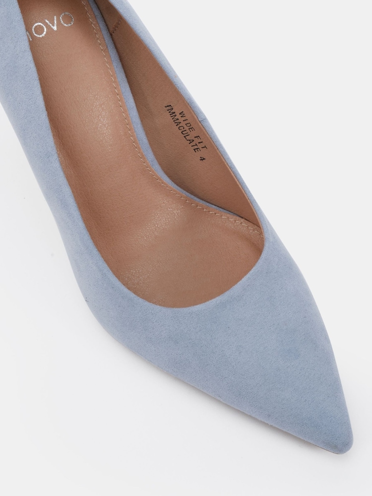 Novo Blue Immaculate Court Shoes - Image 6 of 6