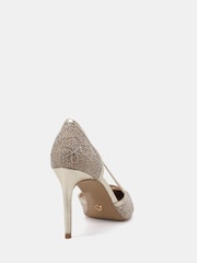 Novo Gold Ideal Point Two Part Stiletto Courts - Image 3 of 6