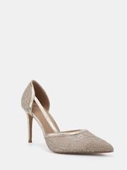 Novo Gold Ideal Point Two Part Stiletto Courts - Image 5 of 6