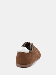 Braun - Novo Flavia Soft Lace Up Low Profile Trainers - Bild 4 von 6