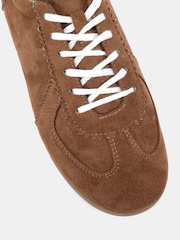 Braun - Novo Flavia Soft Lace Up Low Profile Trainers - Bild 5 von 6