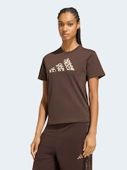 adidas Animal Animal Print T-Shirt - Image 1 of 6