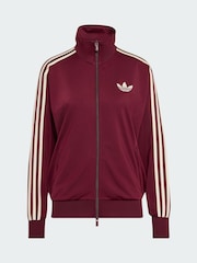 adidas Originals Maroon Red Firebird Loose Track Top - Image 5 of 5