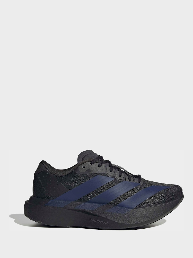 adidas Black adizero Evo SL Junior Trainers - Image 1 of 8