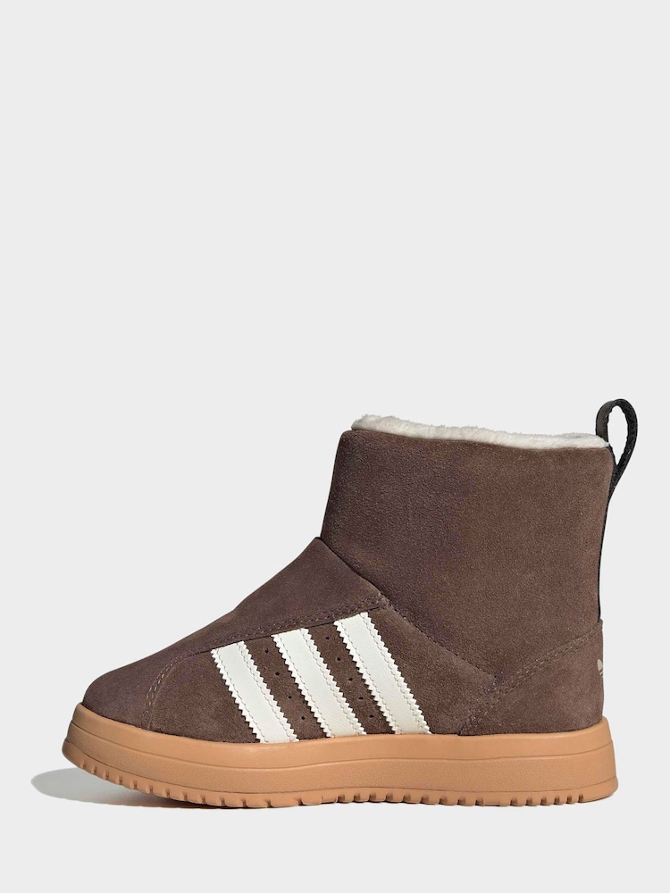 Smeđa - adidas Originals Campus 00S Winter Mid Trainers - Slika 2 od 9