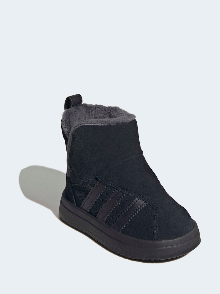 adidas Originals Black CAMPUS 00s Winter Mid Trainers - Image 1 of 10 adidas Originals Black CAMPUS 00s Winter Mid Trainers - Image 1 of 10