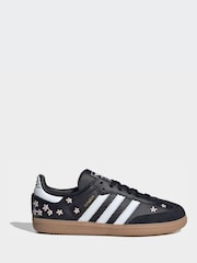 adidas Originals Black Samba Older Boys Trainers - Image 1 of 8