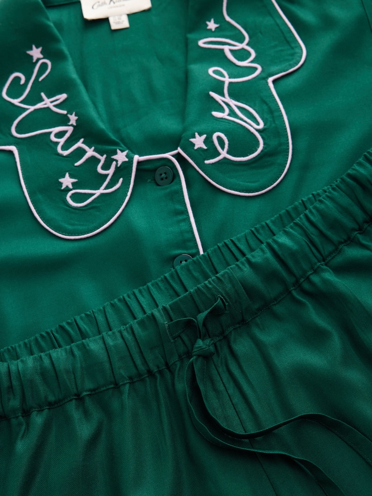 Cath Kidston Green Button Through Pyjamas Set - Image 15 of 15 Cath Kidston Green Button Through Pyjamas Set - Image 15 of 15