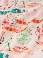 Cath Kidston Ecru Nutcracker Theatre Christmas Button Through Pyjamas - Image 15 of 16