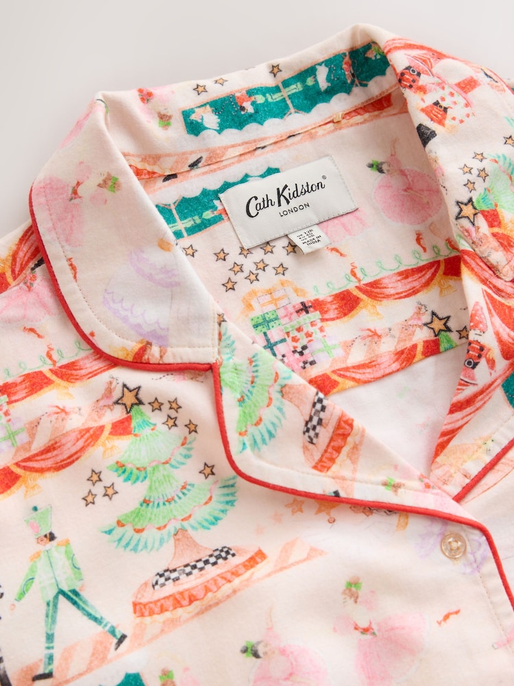 Cath Kidston Ecru Nutcracker Theatre Christmas Button Through Pyjamas - Image 16 of 16 Cath Kidston Ecru Nutcracker Theatre Christmas Button Through Pyjamas - Image 16 of 16