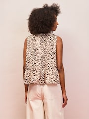 Ro&Zo Cotton Peplum Top - Imaginea 2 din 6