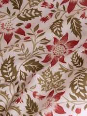 Laura Ashley Red Christmas Astley Floral Brushed Cotton Duvet Cover and Pillowcase Set - Image 5 of 7