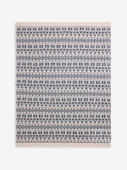 Laura Ashley Seaspray Blue Selsey Fairisle Knitted Throw - Image 5 of 7