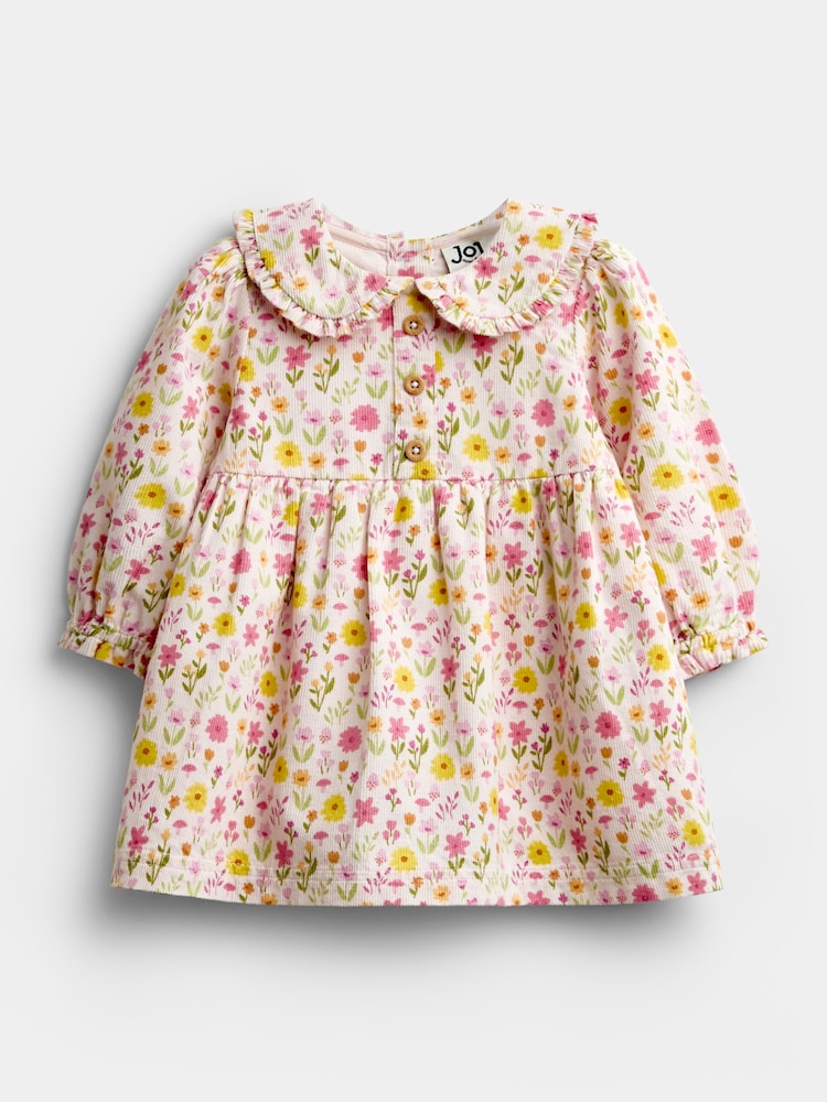 JoJo Maman Bébé Conjunto de vestido y medias de pana para bebé - Imagen 2 de 6 JoJo Maman Bébé Conjunto de vestido y medias de pana para bebé - Imagen 2 de 6