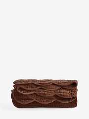 Copriletto in velluto di cotone con bordo smerlato Laura Ashley Brady - Immagine 4 di 4