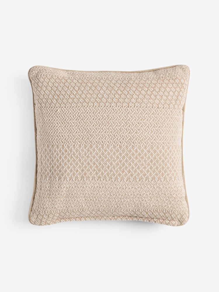 Laura Ashley Natural Kempley Woven Cushion - Image 5 of 5 Laura Ashley Natural Kempley Woven Cushion - Image 5 of 5