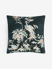 Laura Ashley Blue Attleton Midnight Seaspray Cushion - Image 4 of 5