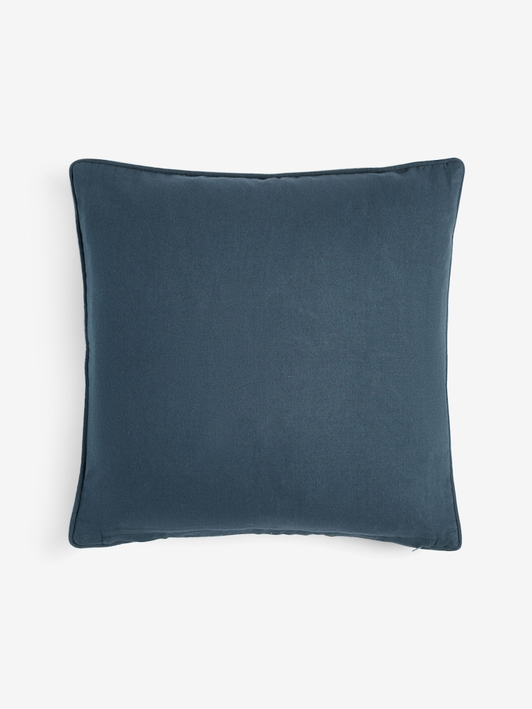 Laura Ashley Blue Attleton Midnight Seaspray Cushion - Image 5 of 5 Laura Ashley Blue Attleton Midnight Seaspray Cushion - Image 5 of 5
