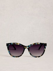 White Stuff Black Cat Eye Sunglasses - Image 2 of 4