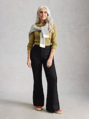 White Stuff Black Frankie Flare Jeans - Image 1 of 6