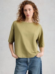 White Stuff Green Katya T-Shirt - Image 1 of 6