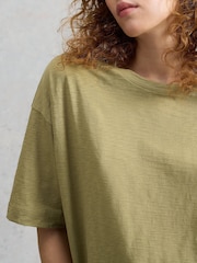 White Stuff Green Katya T-Shirt - Image 4 of 6